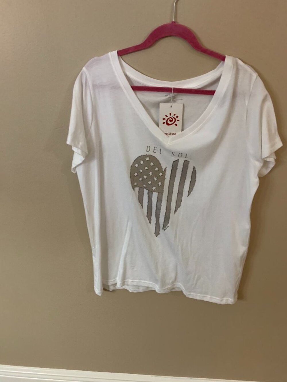 DEL SOL Tee shirt  Size-1xl  NWT